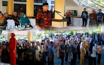 Pemkab Bolmong Gelar Apel HARGANAS ke-33, Luncurkan Aplikasi SIKAT untuk Keluarga Sehat