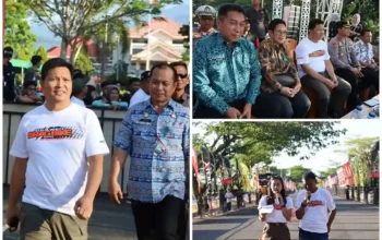 Wakil Bupati Dony Lumenta Resmikan Sulawesi Drag Series Putaran 2