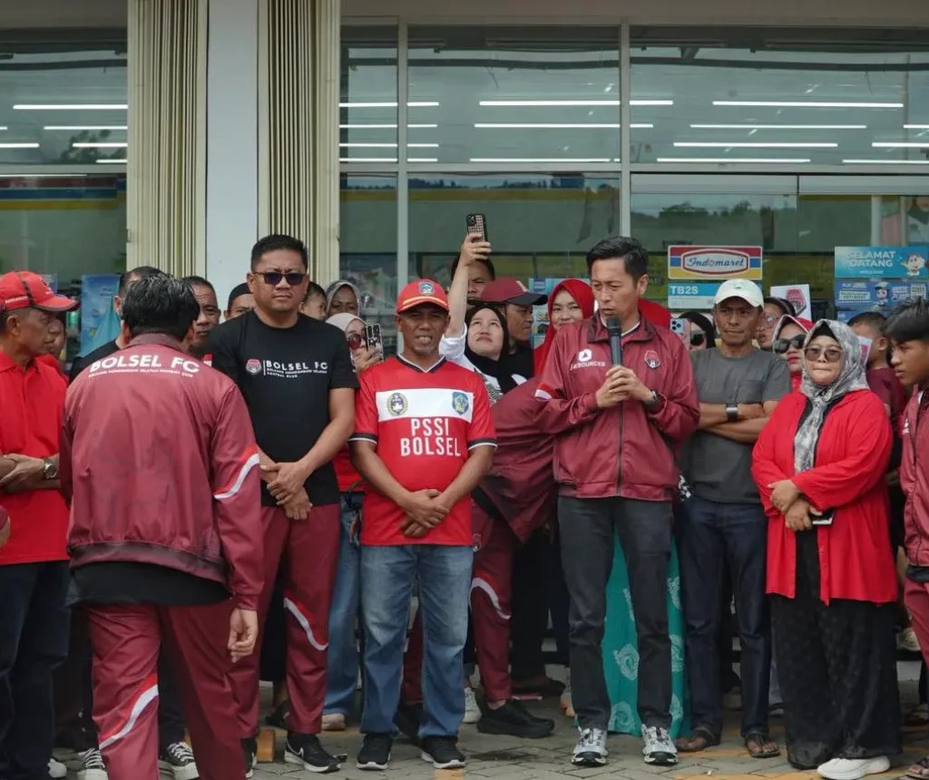Bolsel FC Dilepas dengan Doa dan Dukungan Masyarakat