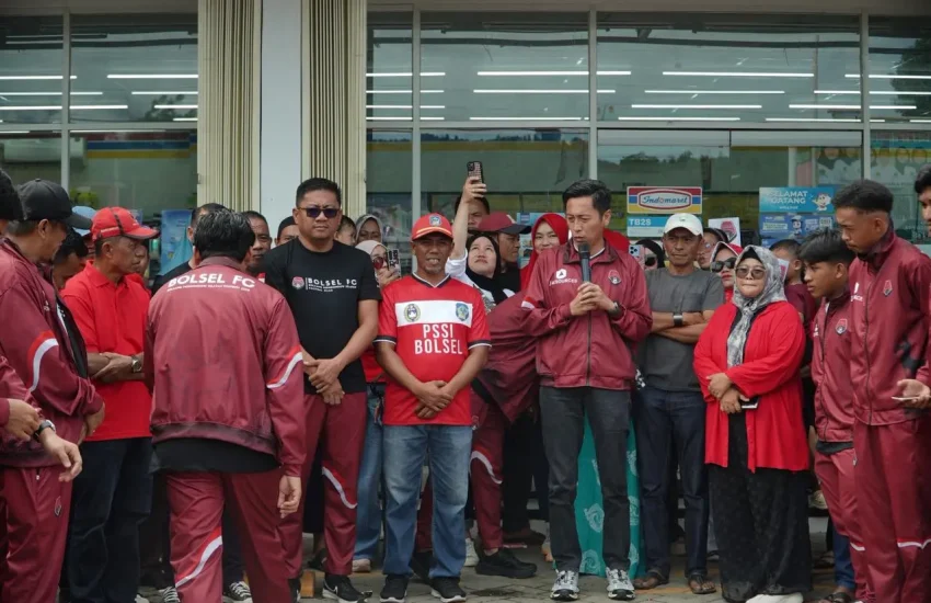 Bolsel FC Dilepas dengan Doa dan Dukungan Masyarakat