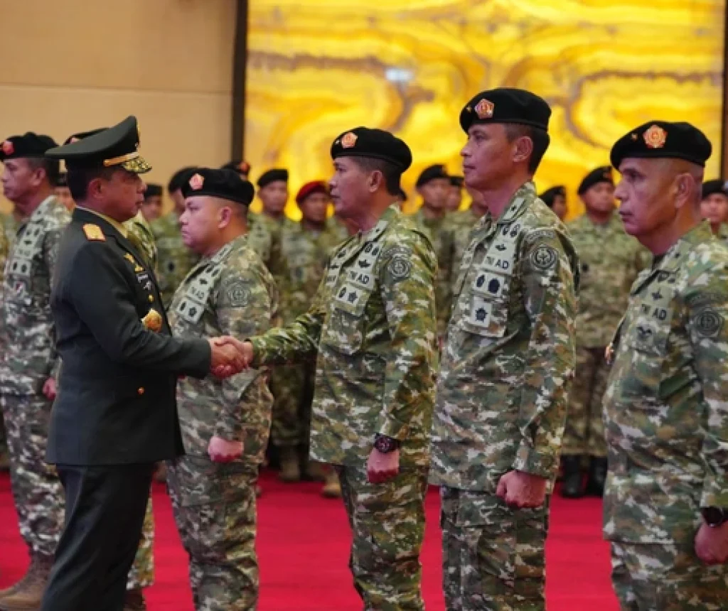 Panglima TNI Pimpin Sertijab Sejumlah Jabatan Strategis di Mabes TNI