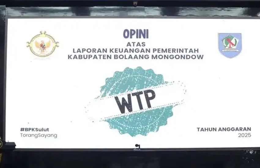 Pemkab Bolmong Raih Opini WTP dari BPK RI atas LKPD 2025
