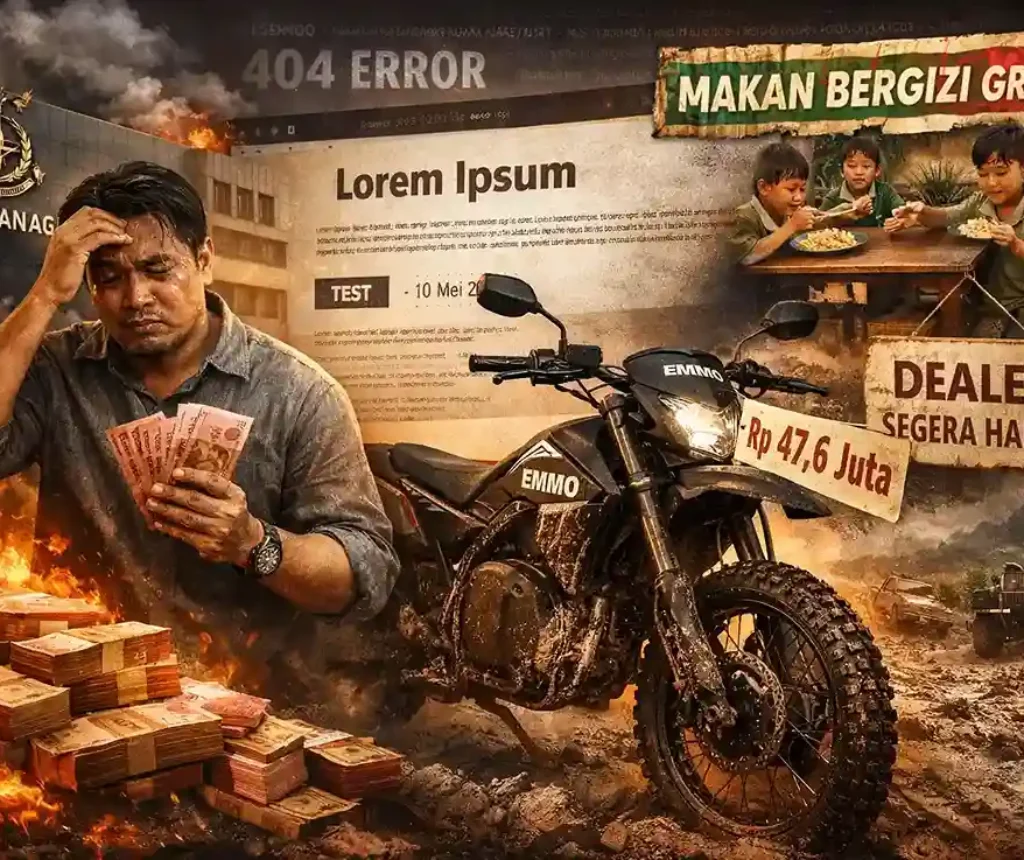 Rp 1 Triliun untuk Motor ‘Lorem Ipsum’: Skandal MBG yang Mengguncang Negeri