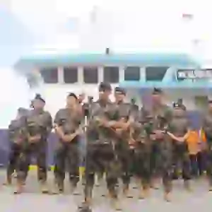 KKP Amankan Kapal Asing Pengangkut 1,2 Ton Ikan Napoleon Ilegal