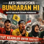 Mahasiswa Jabodetabek Bersatu: Gelar Aksi Besar di Bundaran HI, Kritik Kebijakan Ekonomi Pemerintah