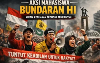 Mahasiswa Jabodetabek Bersatu: Gelar Aksi Besar di Bundaran HI, Kritik Kebijakan Ekonomi Pemerintah