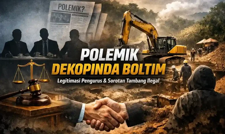 Polemik Kepengurusan Dekopinda Boltim: Antara Legitimasi dan Sorotan Tambang Ilegal