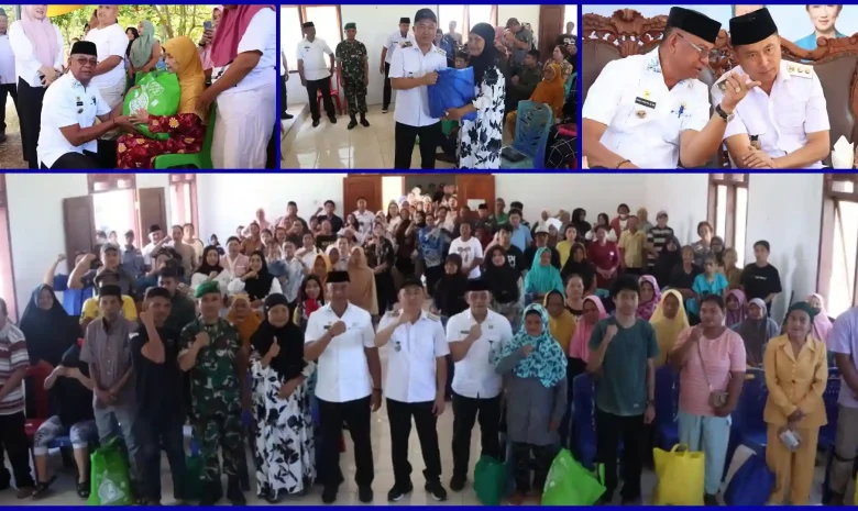 Bupati Boltim Oskar Manoppo Gelar Kunker dan Program Berbagi di Nuangan–Motongkad