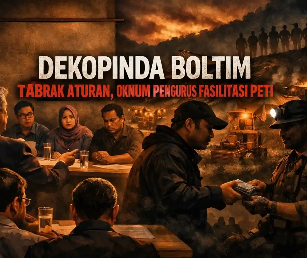 Dekopinda Boltim Diguncang Isu PETI, Pengurus Berinisial KN Diduga Terseret Tambang Ilegal