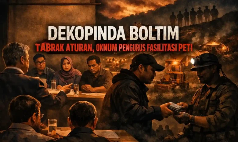 Dekopinda Boltim Diguncang Isu PETI, Pengurus Berinisial KN Diduga Terseret Tambang Ilegal