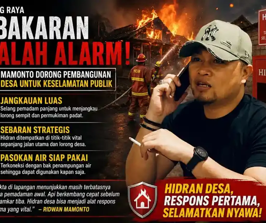 Bolaang Mongondow Raya Darurat Kebakaran: Hidran Desa Jadi Solusi Tanggap Cepat