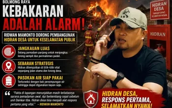 Bolaang Mongondow Raya Darurat Kebakaran: Hidran Desa Jadi Solusi Tanggap Cepat