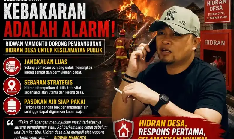 Bolaang Mongondow Raya Darurat Kebakaran: Hidran Desa Jadi Solusi Tanggap Cepat