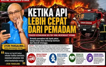 Ketika Api Lebih Cepat dari Pemadam: Tragedi Kebakaran Boltim yang Merenggut Nyawa
